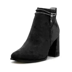 FACE2FACE - Botín De Tacón Caña Baja Con Detalle De Tobillo EU2425137