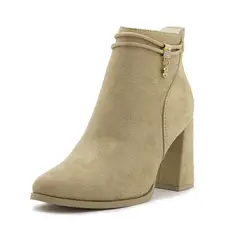 FACE2FACE - Botín De Tacón Caña Baja Con Detalle De Tobillo EU2425137