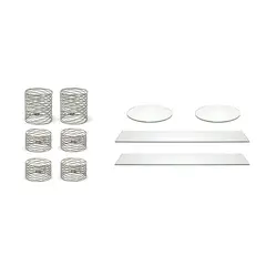 FOH - Esenciales Buffet - Patina - Cristal Transparente - Pack x 1 pieza