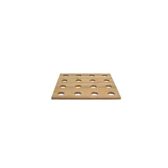 FOH - Soporte de cono de bambú 14 - Pack de 2 unidades - Natural