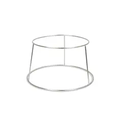 FOH - Soporte Redondo de Acero Inoxidable - Pack de 4 Piezas 7