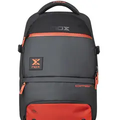 NOX - Mochila LUXURY OPEN SERIES negrorojo