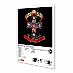 NEW PRINT - Póster Guns N Roses Appetite for Destruction Afiche Impresión