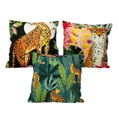 SEDECASA - Funda Cojín Para Sala Decorativo Felinos 45x45cm Reffelinos