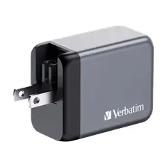 VERBATIM - Cargador de Pared GaN 240W 4 Puertos Gris