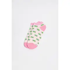 KOAJ - Medias tobilleras con diseño en jacquard MUJER