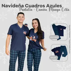 EMPIJAMADAS - PIJAMA NAVIDEÑA DAMA