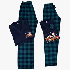 EMPIJAMADAS - PIJAMA NAVIDEÑA DAMA