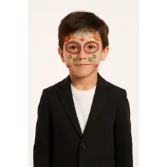 FRIOLENTA - Disfraz Catrina Mexicana Halloween Dia de Muertos Corazon