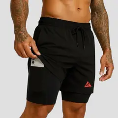 RIPPLE FT - Pantaloneta con Licra Corta Original RIPPLE 3 Bolsillos