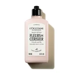 LOCCITANE - Leche Corporal Shimmering Fleurs de Cerisier Antes Flor de Cerezo 250ml