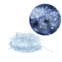 ADQUIERELO YA - Extensión Luz LED Lineal Blanca 300 Luces 18 Metros Cable Transp 1471