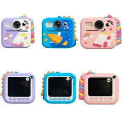 GENERICO - Cámara de impresión instantánea para niños Con Flash