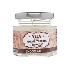 FLAVOR SEX - Vela Aromatizada Para Masajes Aceite Corporal 30 Gramos Chocolat