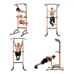 WONDER SPORT - Barras Dominadas Gym Barra Paralelas Torre Multifuncional