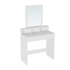 RTA DESIGN - Tocador con Luces Led Elena Blanco Mate