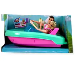 SWISSHOME - MUÑECA EN YATE JUGUETE PARA NIÑAS +3 AÑOS