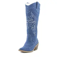 FACE2FACE - Bota Texana Denim 2310505-64