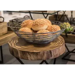 FOH - Cesta Redonda de 8 Pack de 6 Piezas - Ideal para Decoración