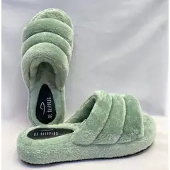 INCO - Pantuflas Confort Unisex Beppers Origen Nice Verde Pistacho