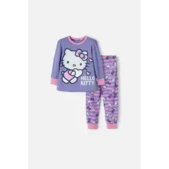 HELLO KITTY - Pijama camiseta manga larga para niña