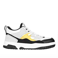 24 WALKS - Botabotin de niño Blanco negro bota fuz bot 26-25-2 jun