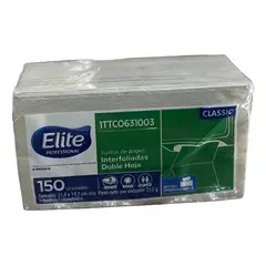 ELITE - Toalla Para Manos En Z - Paquete De 150 Hojas