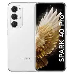 TECNO MOBILE - Celular Tecno Spark 40 PRO PLUS 256GB 8GB Blanco
