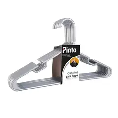 PINTO - Gancho Para Ropa X10 Unidades