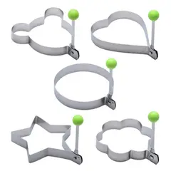 ALUHOGAR - Moldes para pancakes aluminio x6