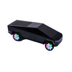 GENERAL - Radio Parlante Cybertruck FM USB Bluetooth RGB AN-A7 Negro