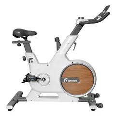 CENTURFIT - Bicicleta Spinning Resistencia Magnetica Estatica Blanca