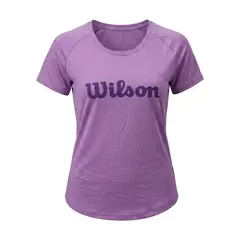 WILSON - Camiseta Manga Corta Mujer Lila