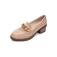 SEVENTEEN - ZAPATO BEIGE GRABADO CYEL