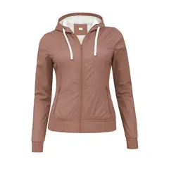 MODA EN CIRCUITO - Chaqueta impermeable Liviana Azul Oscura para Mujer