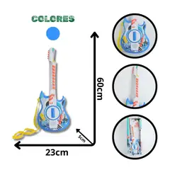 SWISSHOME - GUITARRA INFANTIL NIÑO JUGUETE PARA NIÑOS+3 AÑOS