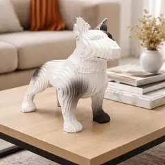 GENERICO - Escultura de Perro Bull terrier