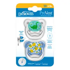 DR BROWNS - CHUPO ENTRETENCION PREVENT N2 AZUL X2UND