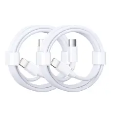GENERICO - Cable Lightning Iphone Usb-c 30w Carga Express Blanco