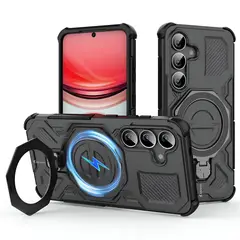 GENERICO - Funda Armadura Case Protector Compatible Samsung S25 FE Negro