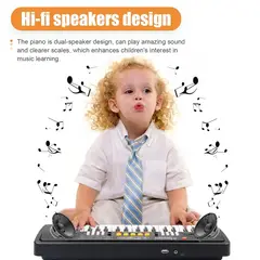 OEM - Teclado Piano Electrico Infantil 37 Teclas con Micrófono