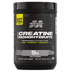 MUSCLETECH - Platinum Creatina Fuerza y Recuperación Extrema 100% Pura ENVIO RAPIDO