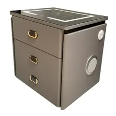 GENERICO - Mesa De Noche Con Caja Fuerte AE0100 TM