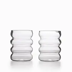 AMBIENTE GOURMET - Vaso aros 300ml set x2