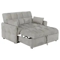 GENERICO - Sofacama multifuncional pequeño reclinable gris De Betcompras Convertible