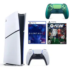 SONY - Consola Playstation 5 slim disco + control adicional y dos juegos