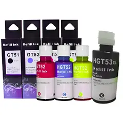 GENERICO - Kit De 4 Tintas Gt53xl Y Gt52 Para Hp 315/415/515/630/780