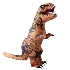 GENERICO - Disfraz Dinosaurio Inflable Adulto Halloween T Rex