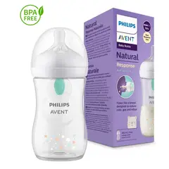 AVENT - Tetero Philips Natural Response Airfree Magía 260 Ml