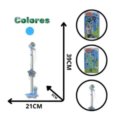 SWISSHOME - MICROFONO KARAOKE NIÑO JUGUETE PARA NIÑOS +3 AÑOS